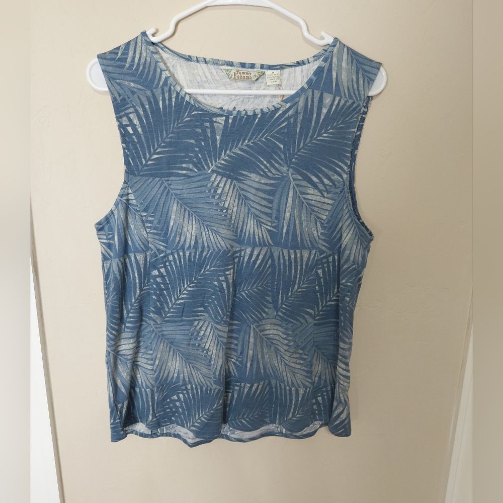 Tommy Bahama Sleeveless SILK blend Tank Top SIZE Medium